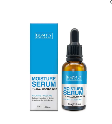 Beauty Formulas Sérum 1% ácido hialurónico Moisture