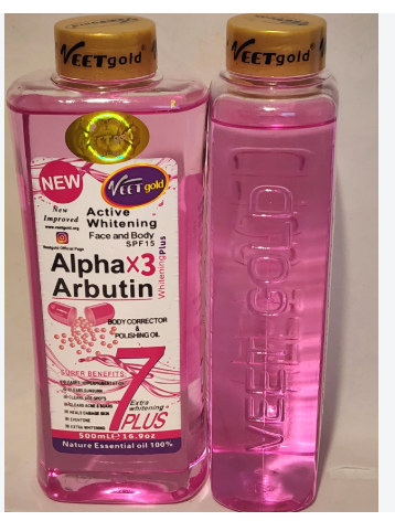 El Veet Gold Alpha Arbutin Oil